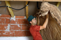 Upper Dunsley tapered roof insulation